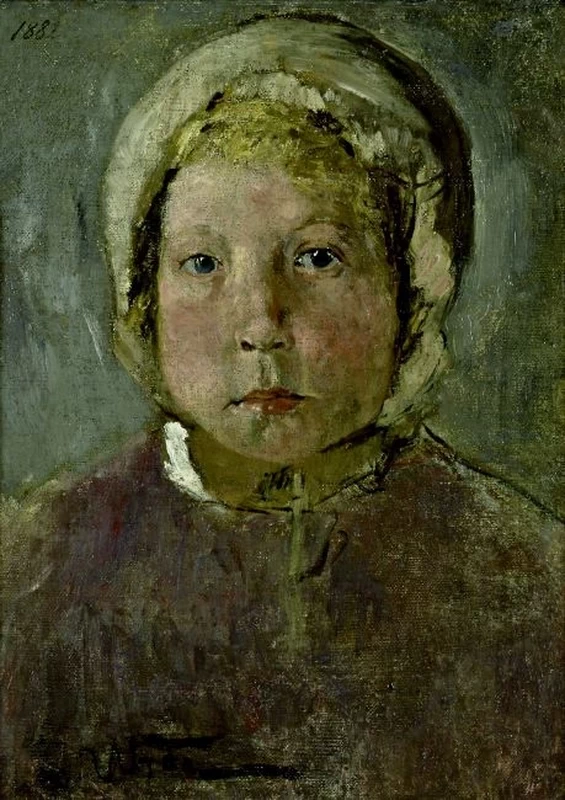 Testa di ragazza 1882